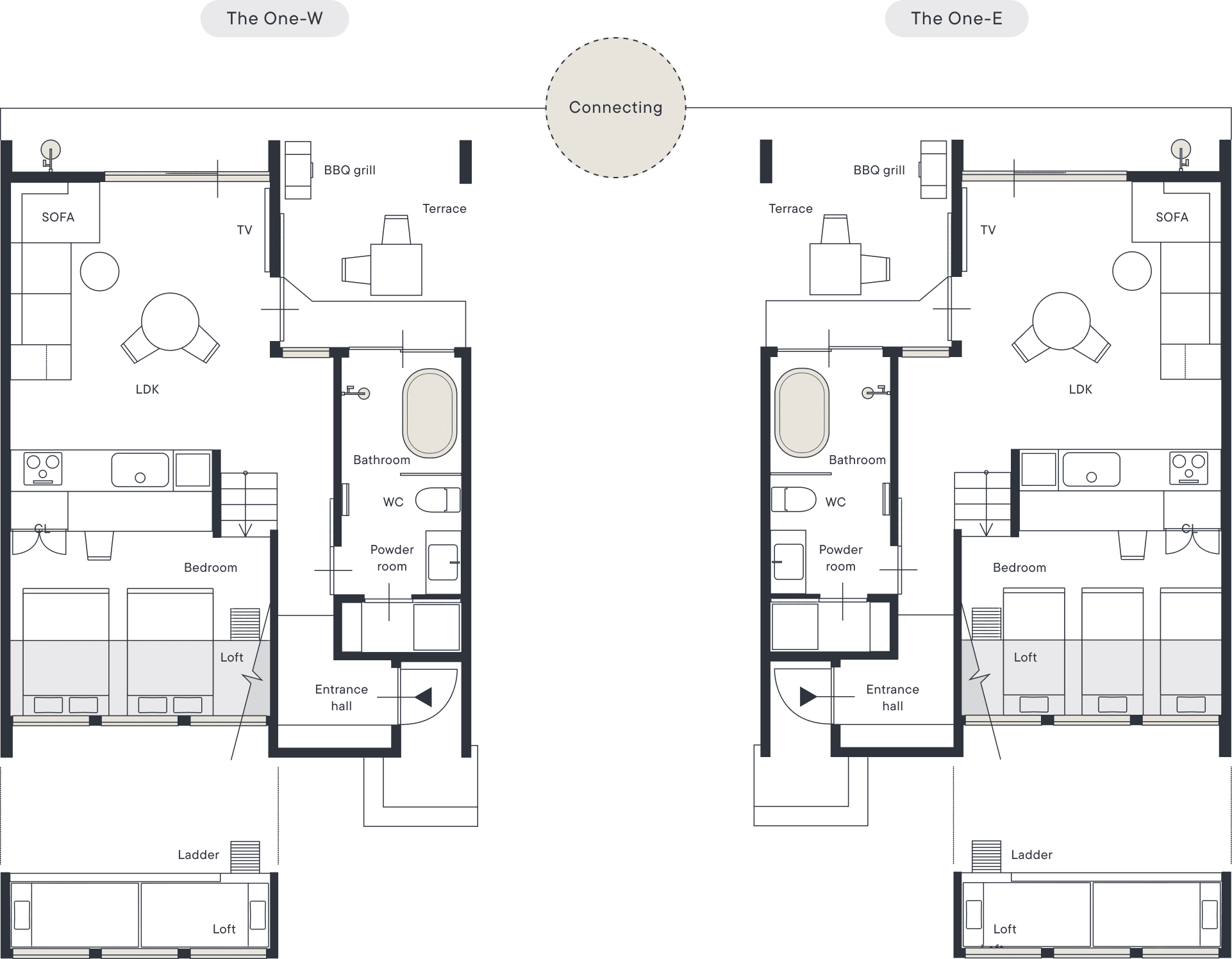 The One Floor map